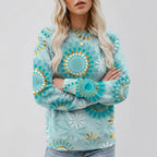Nyravyn | Damestrui met Geometrische Print – Losse Pasvorm