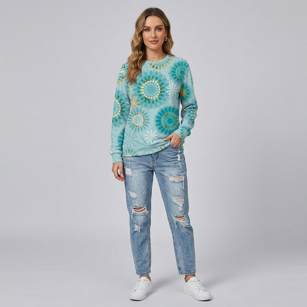 Nyravyn | Damestrui met Geometrische Print – Losse Pasvorm