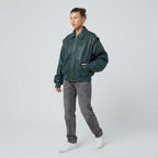 Nolana | Oversized Dames Leren Jas – Zacht Leer, Trendkleuren & Tijdloos Design