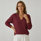 Querida | Damesblouse – Elegante Vintage Blouse met Tijdloos Design voor Dagelijks Gebruik