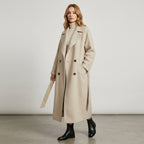 Xanthe | Luxe Kasjmier Trenchcoat Dames – Lange Warme Damesjas