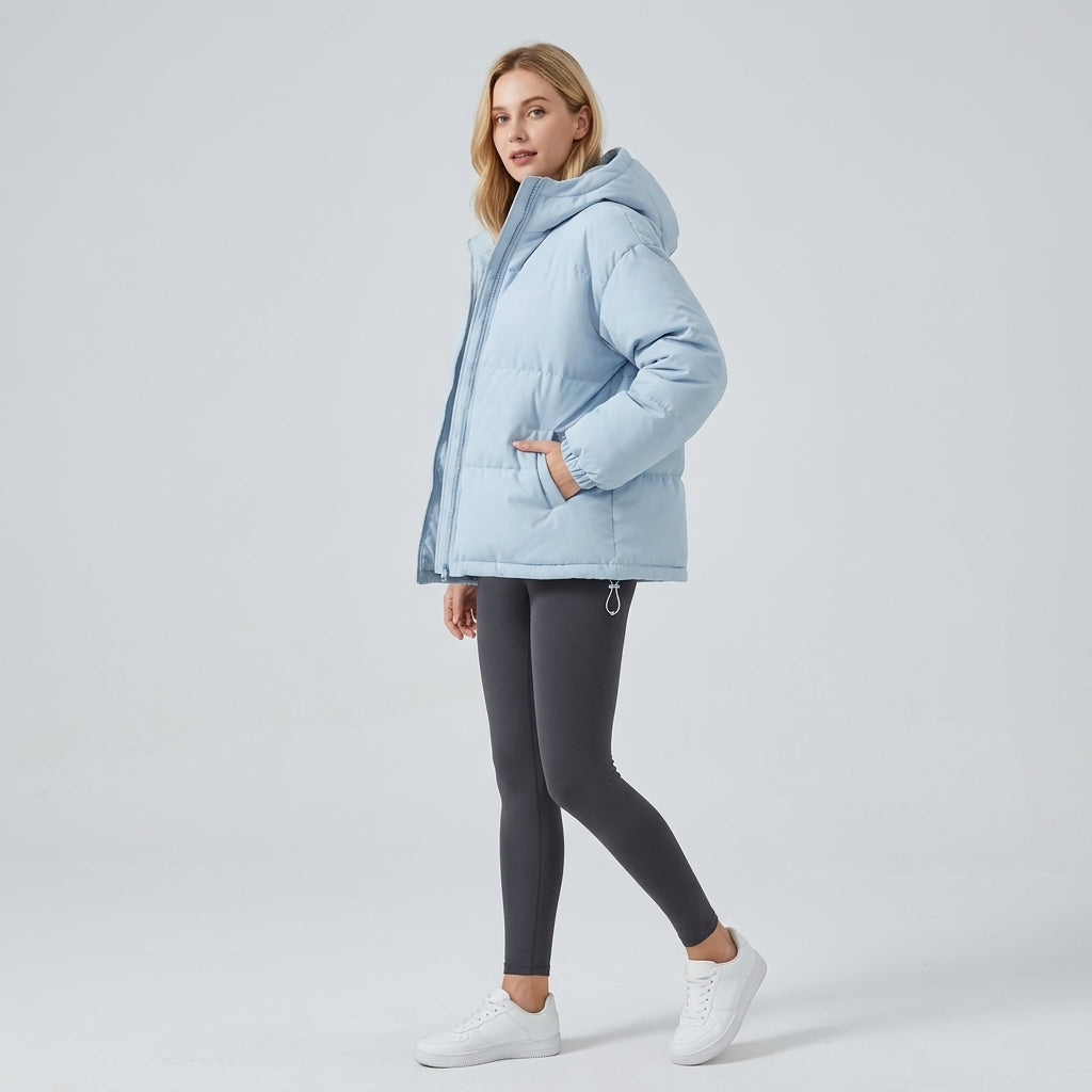 Dulcinea | Gevoerde Dames Winterjas met Capuchon – Warm, Waterafstotend & Stijlvol