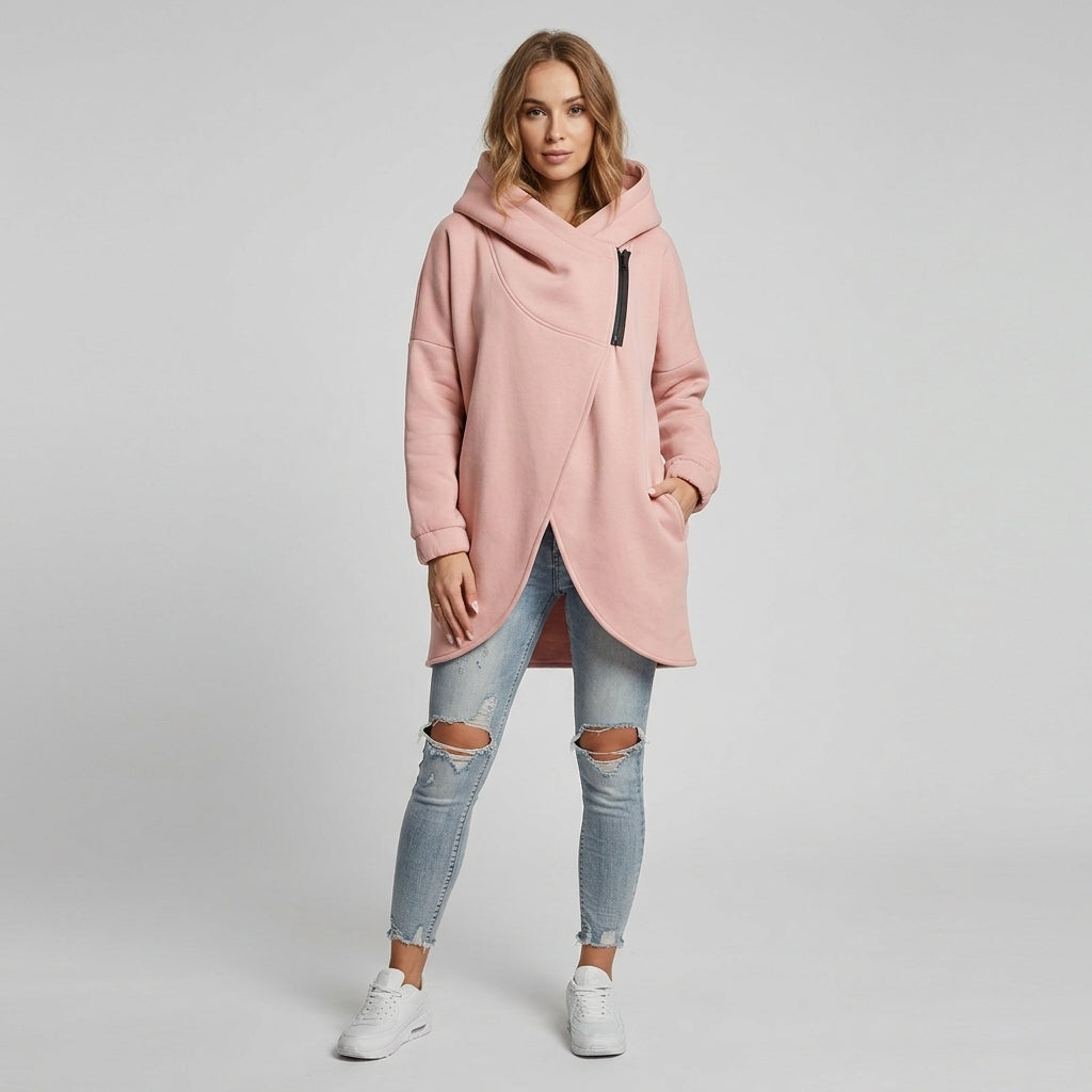 Berthe | Damesjas voor herfst en winter, warme bovenkleding met lange mouwen