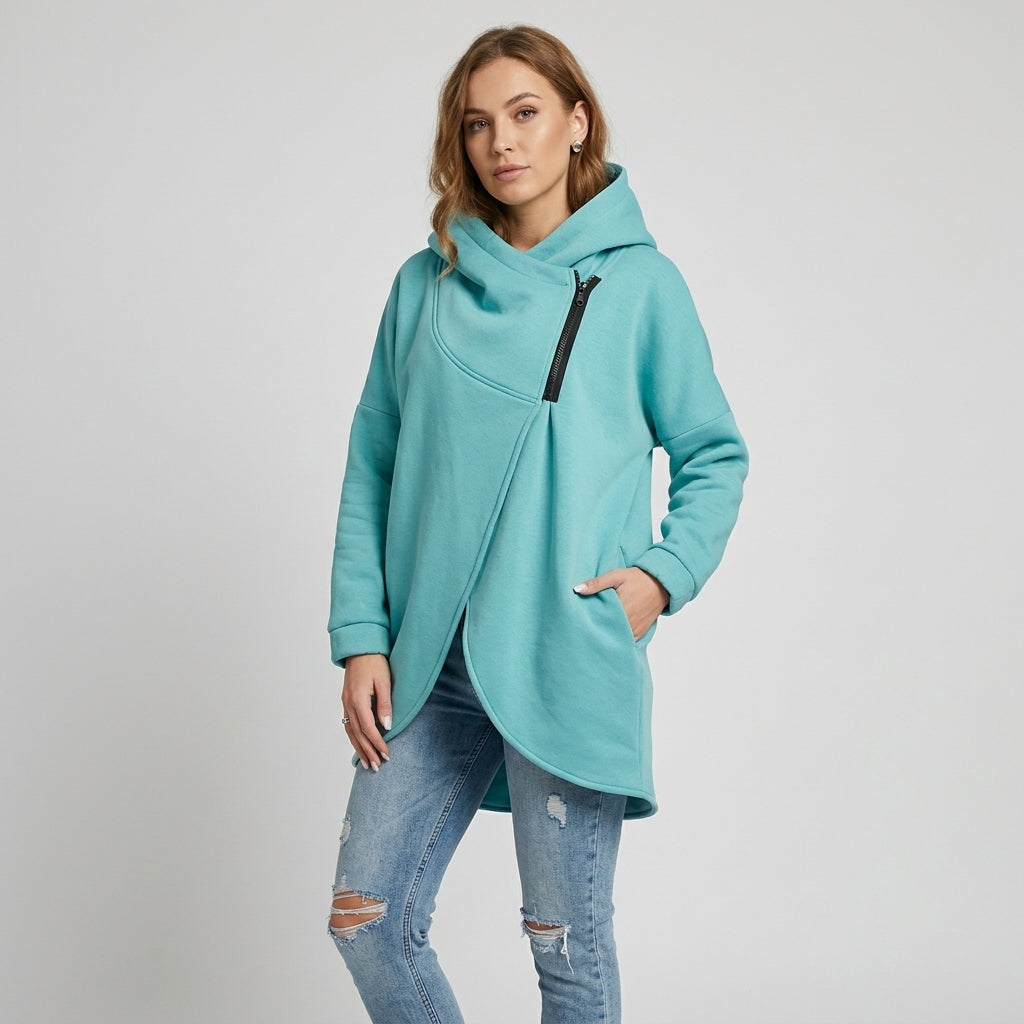 Berthe | Damesjas voor herfst en winter, warme bovenkleding met lange mouwen