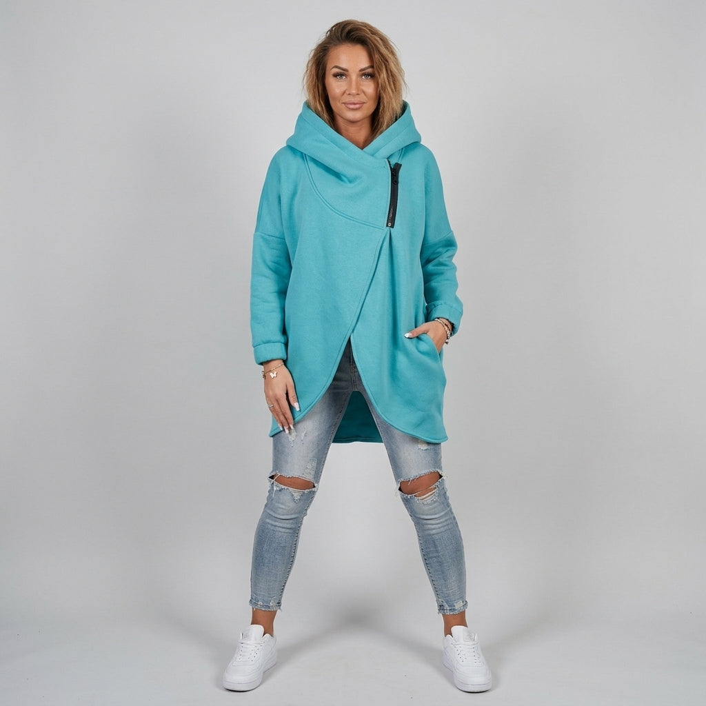 Berthe | Damesjas voor herfst en winter, warme bovenkleding met lange mouwen