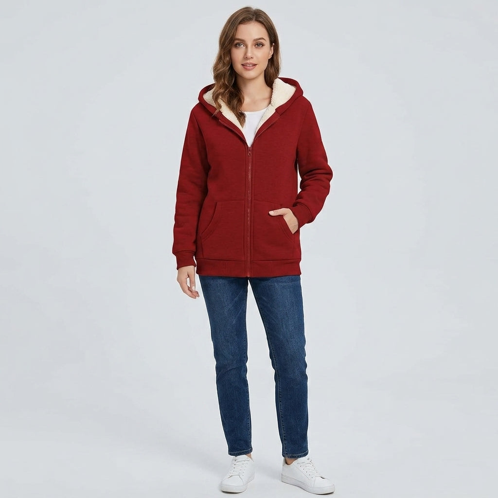 Amaryelle | Fleece-hoodie voor dames – Warme hoodie