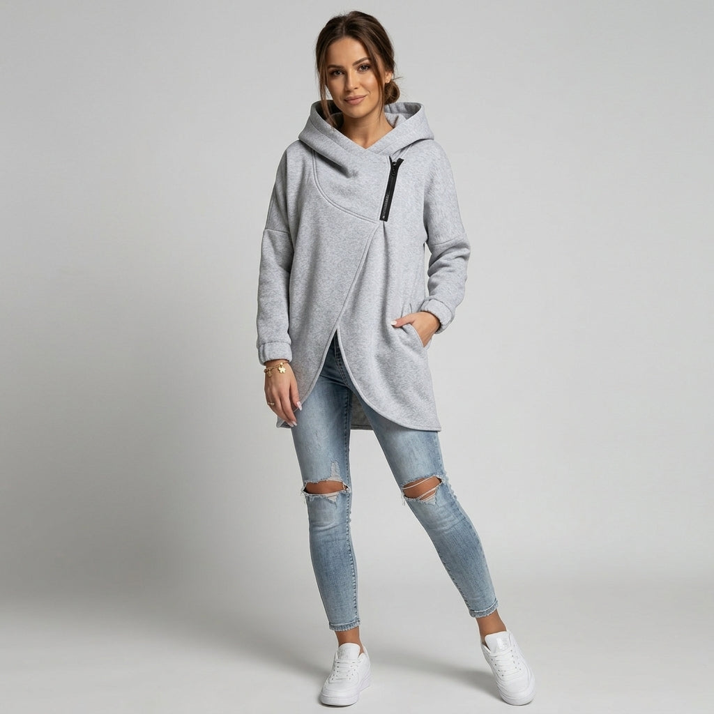 Berthe | Damesjas voor herfst en winter, warme bovenkleding met lange mouwen