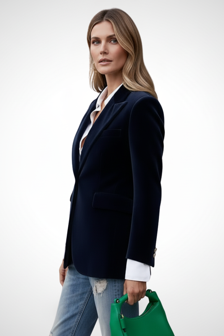 Kaelani | Damesblazer – reverskraag, knoopsluiting en veelzijdig ontwerp
