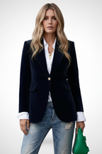 Kaelani | Damesblazer – reverskraag, knoopsluiting en veelzijdig ontwerp