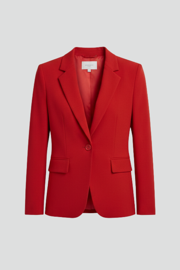 Elarose | Dames Blazer met Reverskraag, Enkele Knoop & Elegante Pasvorm