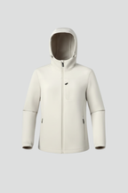 Lunaria | Dames Hooded Jas – Casual Jas met Volledige Ritssluiting