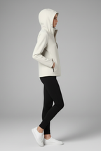 Lunaria | Dames Hooded Jas – Casual Jas met Volledige Ritssluiting