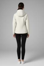 Lunaria | Dames Hooded Jas – Casual Jas met Volledige Ritssluiting