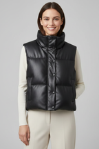 Alouette | Dames Mouwloze Jas – Casual Vest met Ritssluiting en Strakke Pasvorm