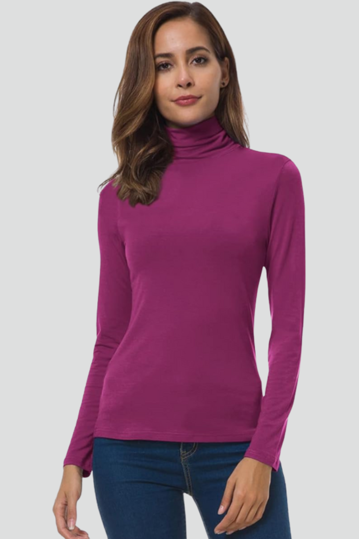 Gianna | Damestrui met col – Pullover met lange mouwen en col