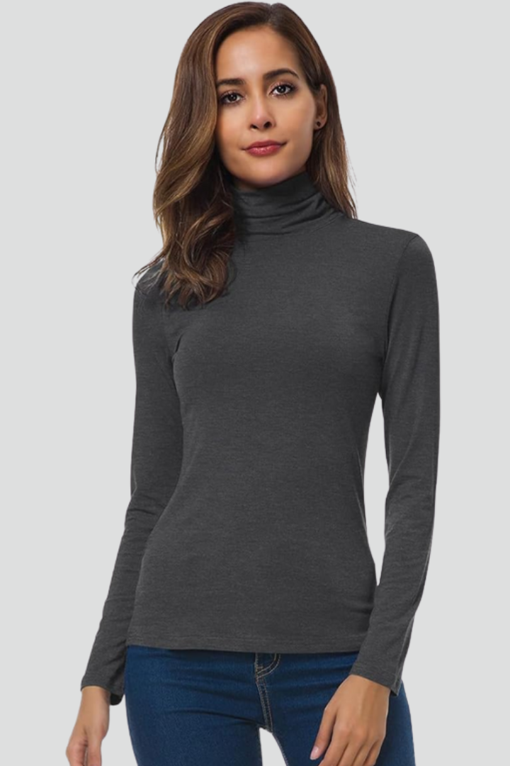 Gianna | Damestrui met col – Pullover met lange mouwen en col