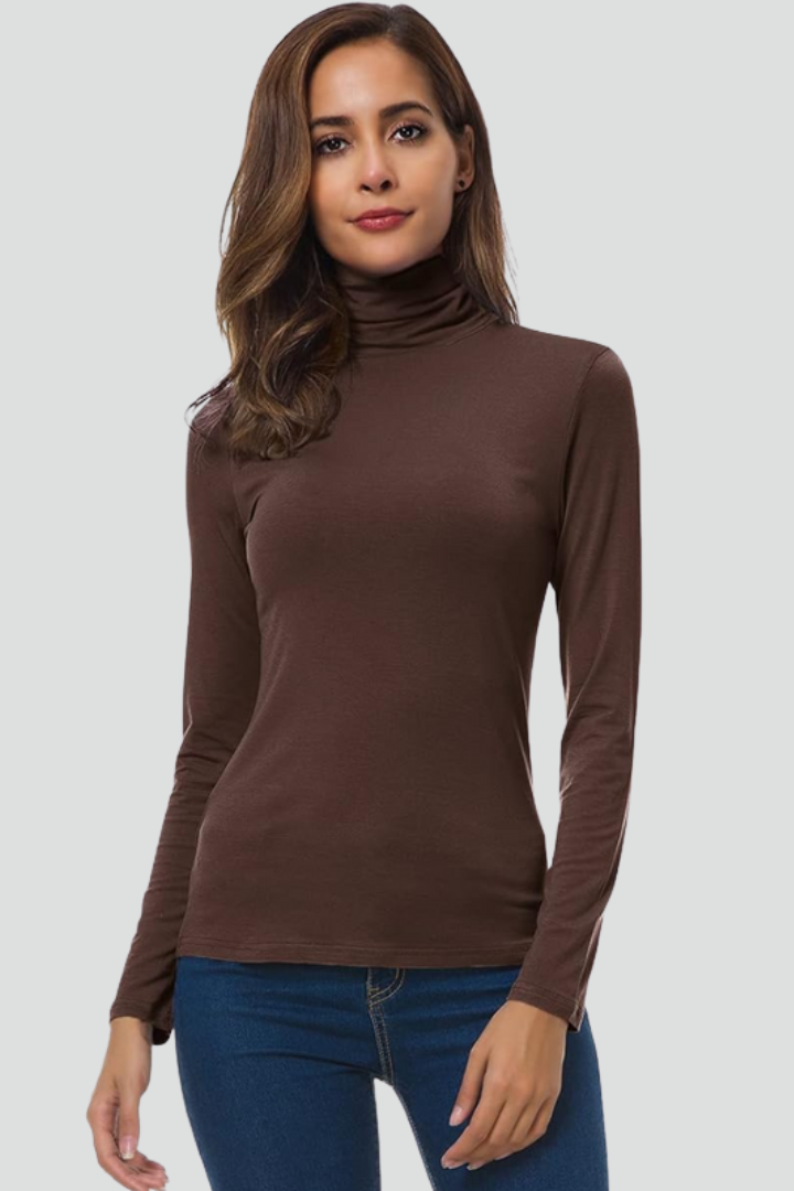 Gianna | Damestrui met col – Pullover met lange mouwen en col