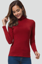Gianna | Damestrui met col – Pullover met lange mouwen en col