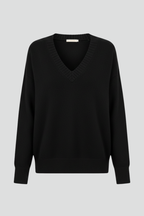 Mirelia | Dames V-Hals Trui – Gebreide Pullover met Lange Mouwen