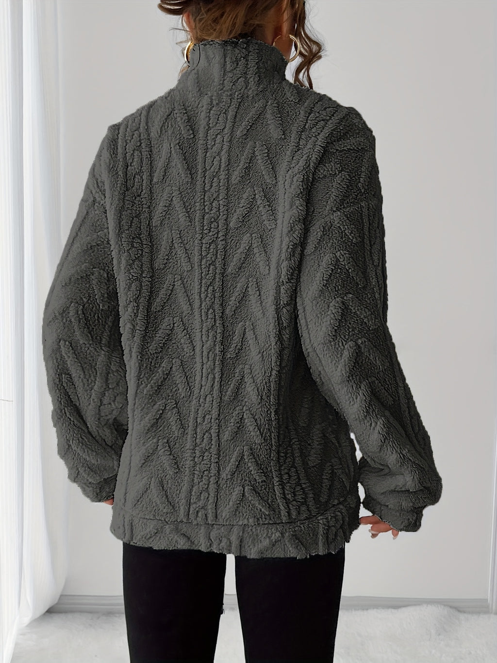 Marinda | Fleece-sweatshirt voor dames – Warme, casual trui voor de herfst en winter