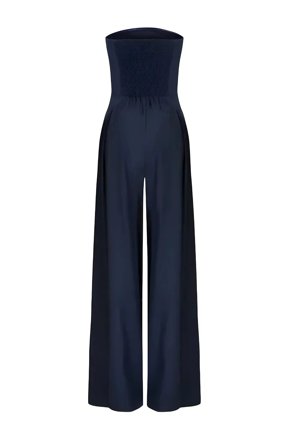 Alviera | Dames Strapless Jumpsuit met Wijde Pijpen – Elegante Eén-delige Outfit voor Feest & Cocktail