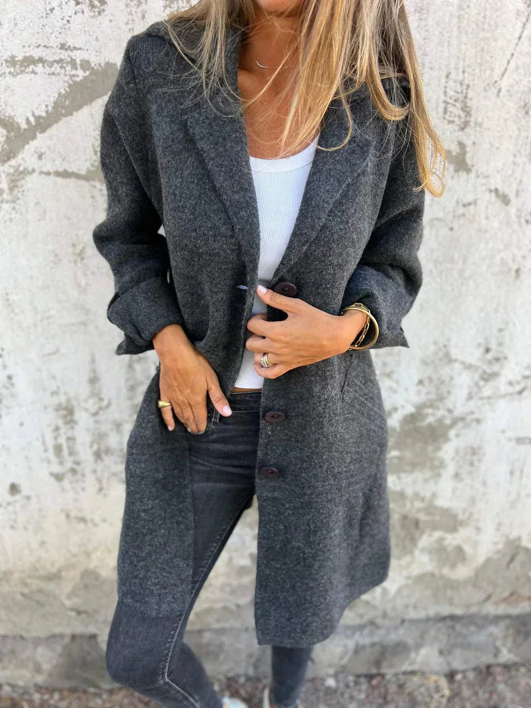 Annalize | Dames Gebreide Jas – Lichtgewicht Vest met Relaxte Pasvorm voor Herfst en Winter