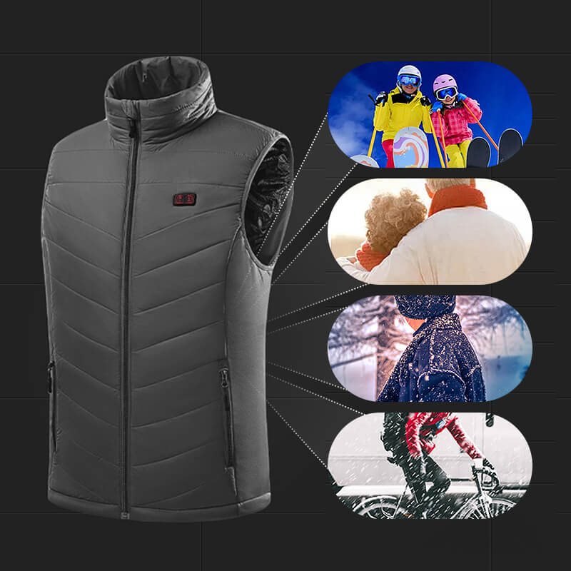 Catriona | Verwarmde Herenbodywarmer met Graphene Verwarming en Regelbare Temperatuur