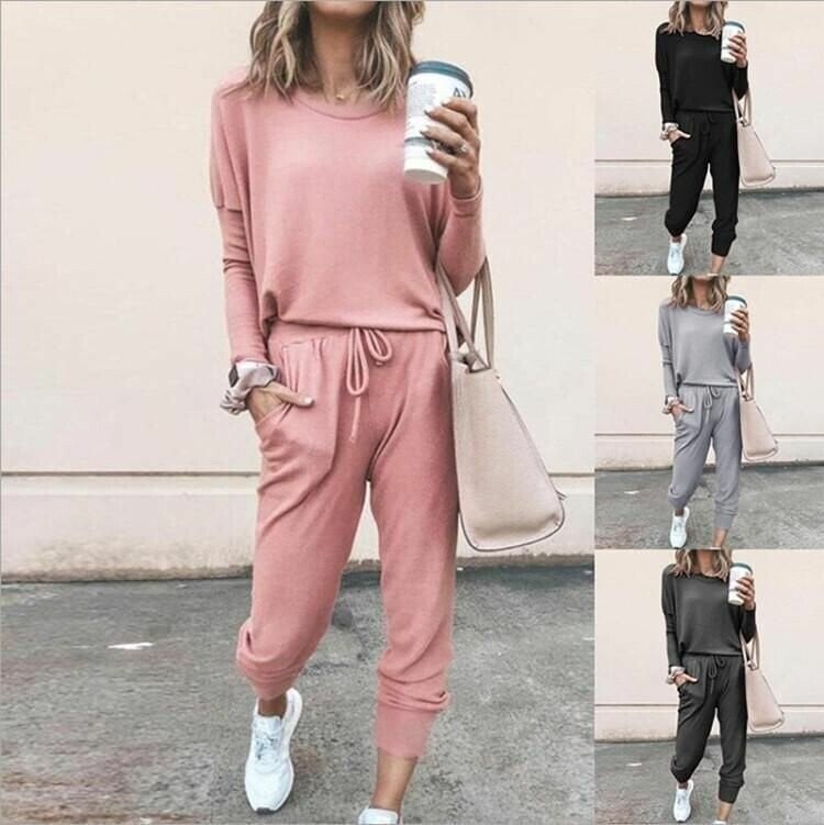 Arla | Set voor dames - Elegante, casual combinatie van een broek met wijde pijpen en een top