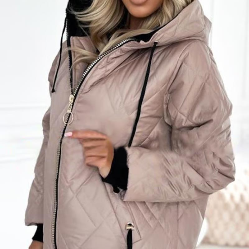 Geesje | Geïsoleerde Winterparka Dames – Lange Gewatteerde Jas