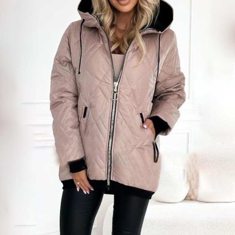 Geesje | Geïsoleerde Winterparka Dames – Lange Gewatteerde Jas